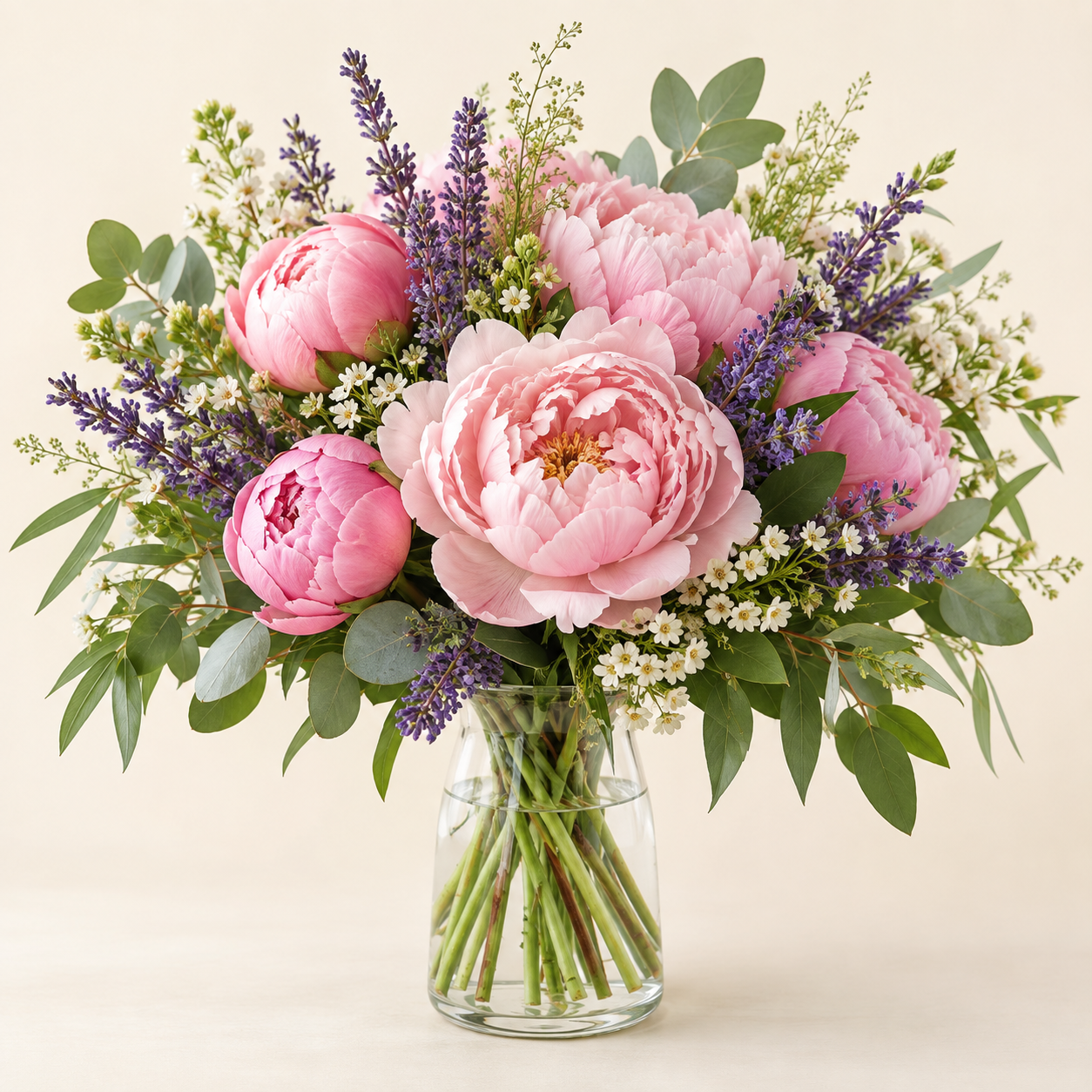 English garden flower bouquet