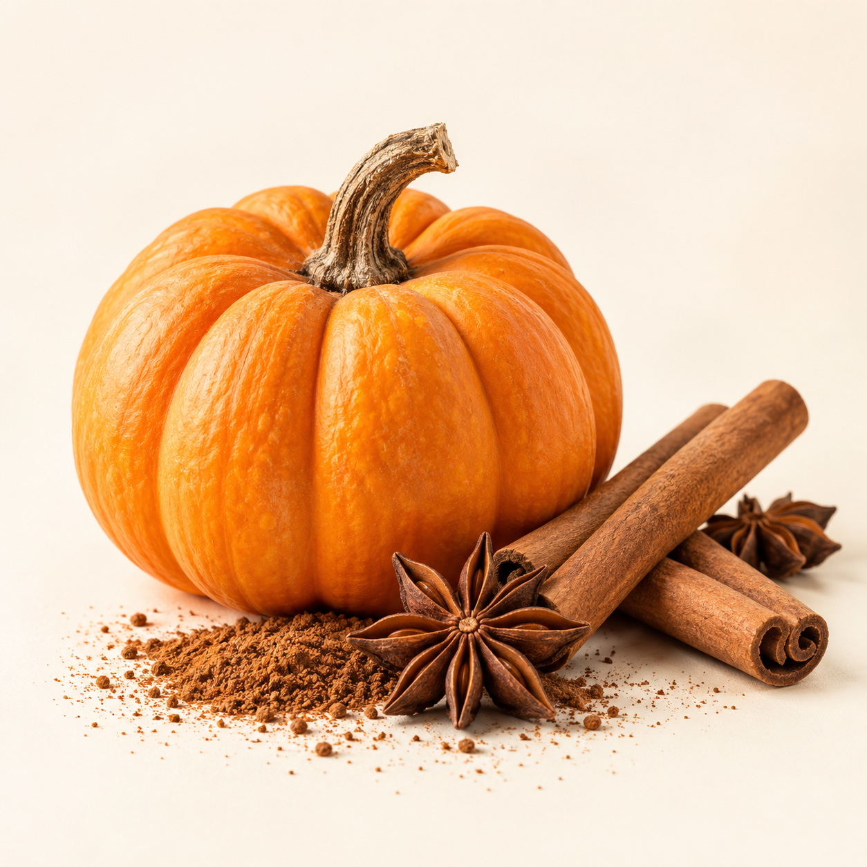 Pumpkin and warm spices